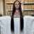 Luwel full lace wig transparent lace natural color straight 130% 150% 180% density