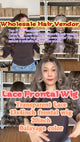 Luwelhair Tiktok version 20inch transparent lace 13x4 frontal wig, Balayage color, video 140130