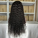 Luwel 13x4 13x6 lace frontal wig transparent lace HD lace natural color jerry curl 180% density