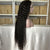 Luwel 5x5 lace closure wig transparent lace HD lace natural color jerry curl 180% density