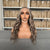 Luwelhair Tiktok version 18inch transparent lace full lace wig, 200% density Balayage color, video 140402