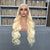 Luwelhair Tiktok version 28inch HD lace 13x4 frontal wig, 613 blonde color, Body Wave, video 140403