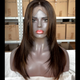 Luwel #CL16 color 13x4 13x6 lace frontal wig transparent lace HD lace 200% density straight