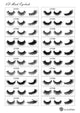 Luwel Luxury 3D mink lashes LD7021-LD7040 black band