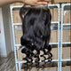 Luwelhair human hair 5x5 Swiss lace HD lace closure, Loose curl