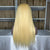 Luwel 13x4 13x6 lace frontal wig transparent lace HD lace blonde color straight 190% density