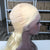 Luwel full lace wig transparent lace blonde color 613 body wave 130% 150% 180% density