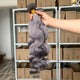 Luwelhair body wave weave human hair gray color bundle