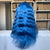 Luwel 13x4 Lace frontal wig transparent lace blue straight and body wave 180% density