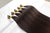 Luwel luxury hair extensions Hand tied weft dark brown #2 straight 300g