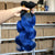Luwelhair body wave weave human hair two tone color #1b/#blue bundle
