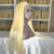 Luwel 6x6 lace closure wig transparent lace HD lace blonde color #613 straight 180% density