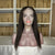 Luwel 6x6 lace closure wig transparent lace HD lace natural color straight 180% density