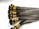 Luwel luxury hair extensions Hand tied weft two color straight 300g