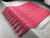 Luwel luxury hair extensions Flat tip hair hot pink color straight 300g