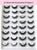 Luwel 3D mink lashes type M, 14-18mm, regular grade, 2