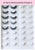 Luwel 3D mink lashes type M, 14-18mm, regular grade, 8