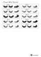 Luwel Luxury Normal Mink lashes LM3141-LM3150 black band